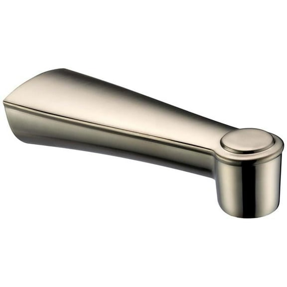 Dawn Kitchen & Bath SP4010400 Wall-Mount Tub Spout - Brushed Nickel