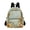 Vintage Sunflowers and Wildflower, variant on JIALIOU Mini Backpack Purse for Women Quilted Casual Daypack Small Travel Shoulder Bag, Cute Cat with Overalls