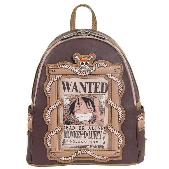 Monkey D. Luffy Wanted Mini Backpack Exclusiva EE One Piece