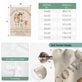 thumbnail image 6 of Beige Farm Animals Tie Up Curtains for Windows, Adjustable Balloon Window Shades, Vintage Cow Farmhouse Kitchen Window Treatments Adjustable Roll Up Curtain for Basement/Nursery 52"x45", 6 of 8