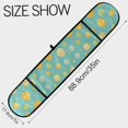 thumbnail image 3 of Dailycode Double Sided Oven Mitt with Loop Heat Resistant Kitchen Long Potholders 7" x 35" Happy Cartoon Sun, 3 of 6