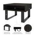 thumbnail image 6 of Bestar 104162-000022 Lyra End Table, Black Oak - 23. 6 x 23. 6 x 15. 63 in., 6 of 9