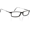 thumbnail image 2 of Womens Optical Eyewear - Rectangle Shape, Plastic Full Rim, Black, 2 of 4