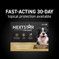 thumbnail image 2 of Repelente de pulgas y garrapatas NEXTSTAR para perros medianos, dosis de 3 meses, 2 of 9