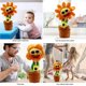 thumbnail image 5 of Billuyoard Juguete eléctrico de girasol para cantar, bailar, soplar saxofón, simulación de girasol, juguete de peluche para regalo para niños y amigos Decoración del hogar Girasol naranja Billuyoard HA047146-01, 5 of 6