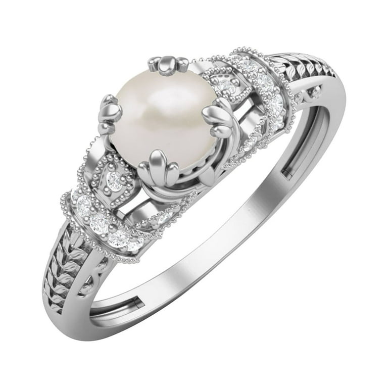 Silver blossom ring deals