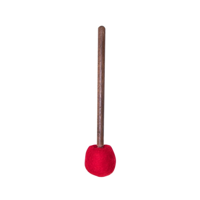 tamizeot Sound Bowl Mallet Replacement Handmade Instrument Bowl Stick 24cmx4.5cm Accessory Music Red thick