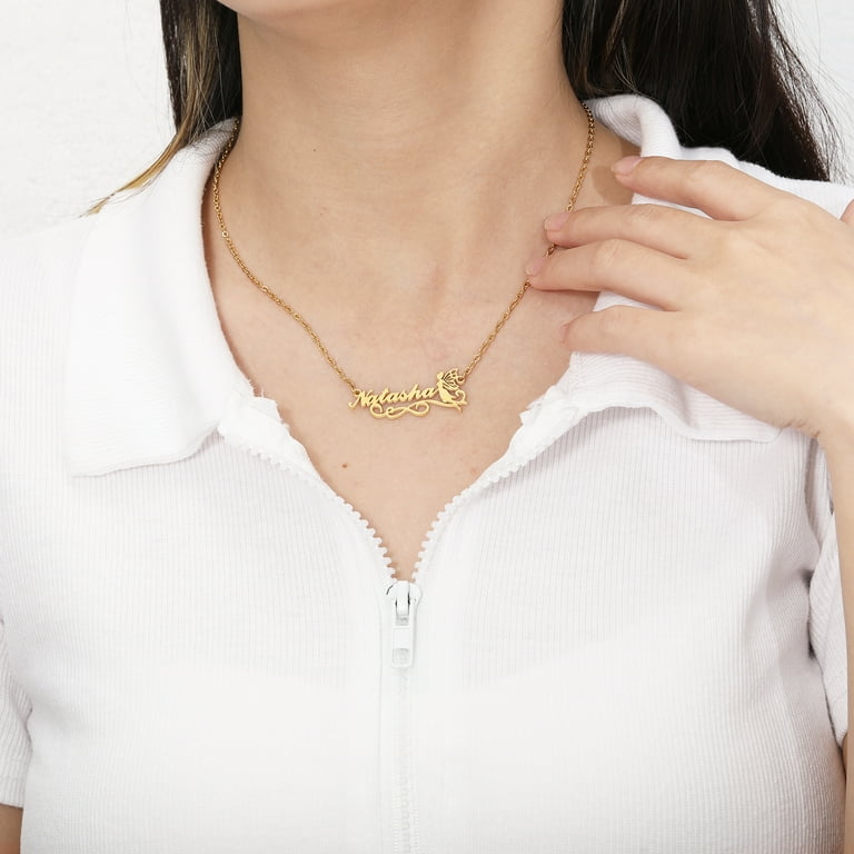 Necklaces for 2024 her name