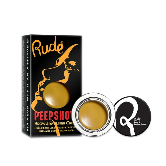 RUDE PeepShow Brow & Eyeliner Cream Brights - Hush