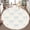 Color 2, variant on Washable Non Slip 4ft Round Rug, Floral branch gold dark navy purple emerald green turquoise Circle Area Rugs with Tassels Carpet for Nursery Bedroom Living Room Playroom Tent rug Tent Castle