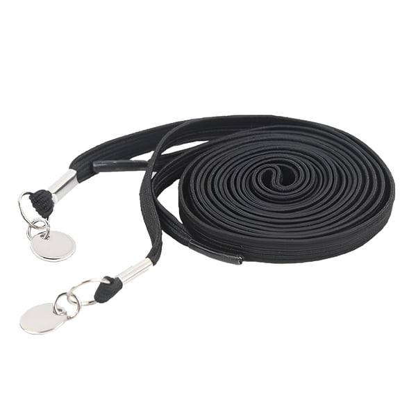 TUWAFE 2026 New 1 Pair Candy Color One Hand No Tie Laziness Shoelaces Metal Circle Elastic Laces for Sneakers,Sports,Casual Black Shoe Laces