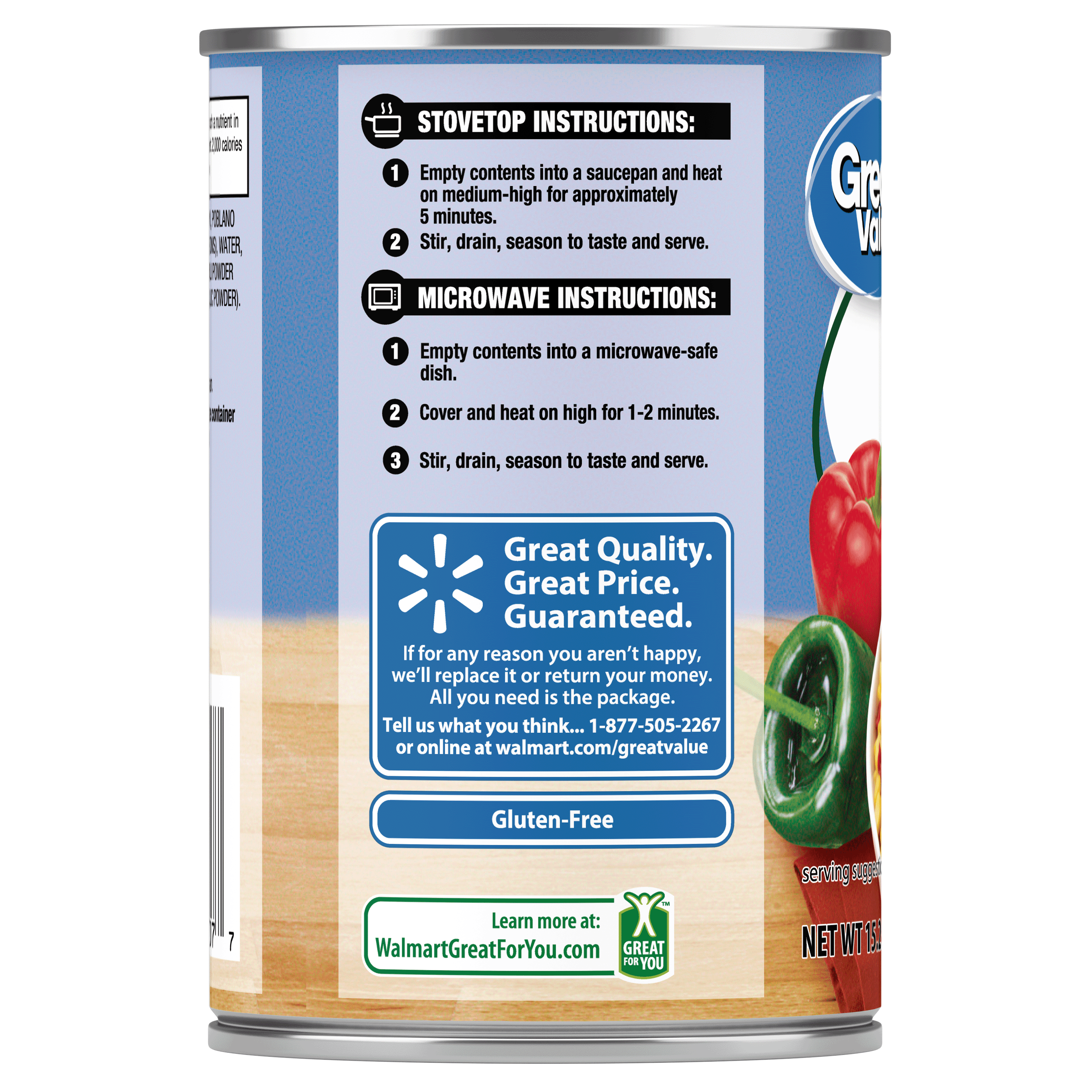 Great Value Southwest Corn, 15.25 oz Can