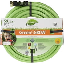 Swan Products ELGG58050 Element Green & Grow Lead Free Gardening Hose 50' x 5/8", Green