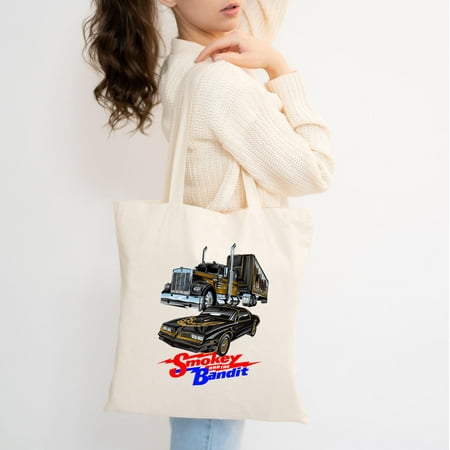 vintage Smokey And The Bandit Tote Bag Trucking Trans Am Burt Reynolds Jerry Reed-TH39046