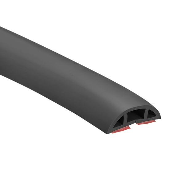 D30 6.6ft Floor Cord Cover, Cord Cover Floor, Wire Cover, Black