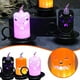 thumbnail image 2 of Decoraciones De Halloween Luz Nocturna De Calabaza Vela Electrónica Con Diseño De Cabeza Para Fiestas, Hogar Y Escritorio, 2 of 6