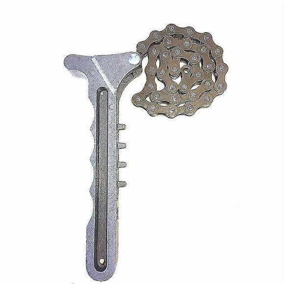 Oil Chain Wrench Oil Fuel Filter Filters Remover Tool Car Engine Torque Chain Wrench Grip Spr Plier Remover New