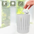 thumbnail image 5 of WHAMVOX  Nordic Luxury Trash Can Garbage Small Bedroom Bin Cans Office Desk Decor White, 5 of 8