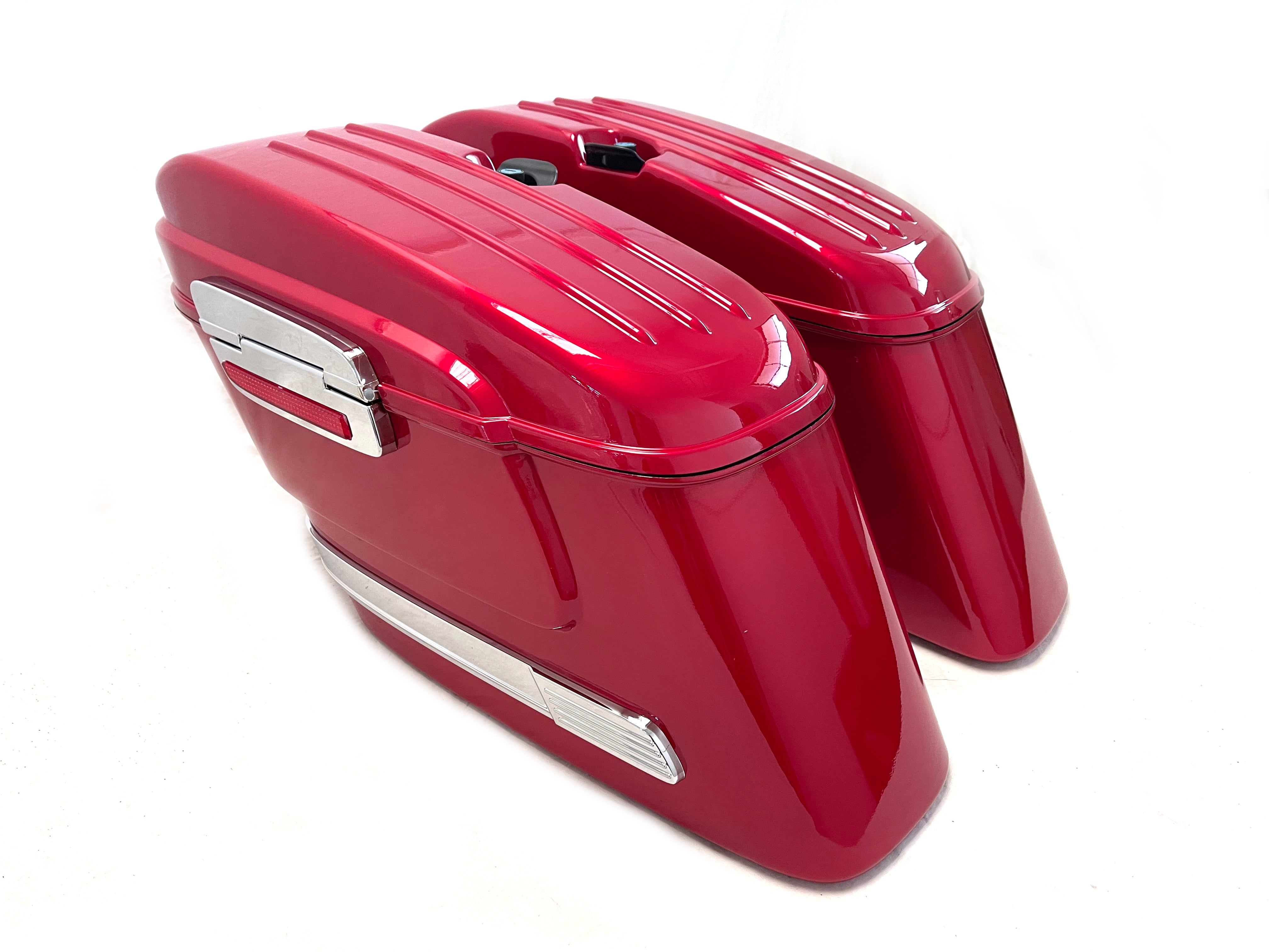 小物 EndlessEight Mutazu Rear Lighting Assembly For Motorcycle Saddlebags - Red Lens