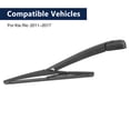 thumbnail image 3 of Unique Bargains Automotive Rear Windshield Wiper Blade Arm Set for Kia Rio 2011-2017 11 Inch 280mm, 3 of 8