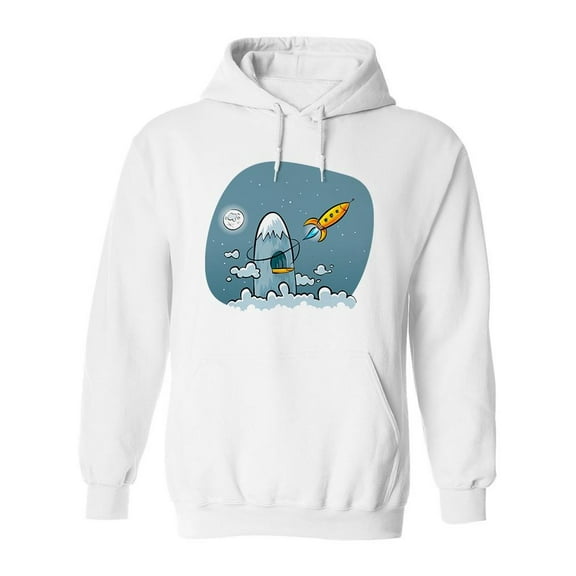 Secret Mountain Base Hoodie Men -Image by Shutterstock, Male 3X-Large