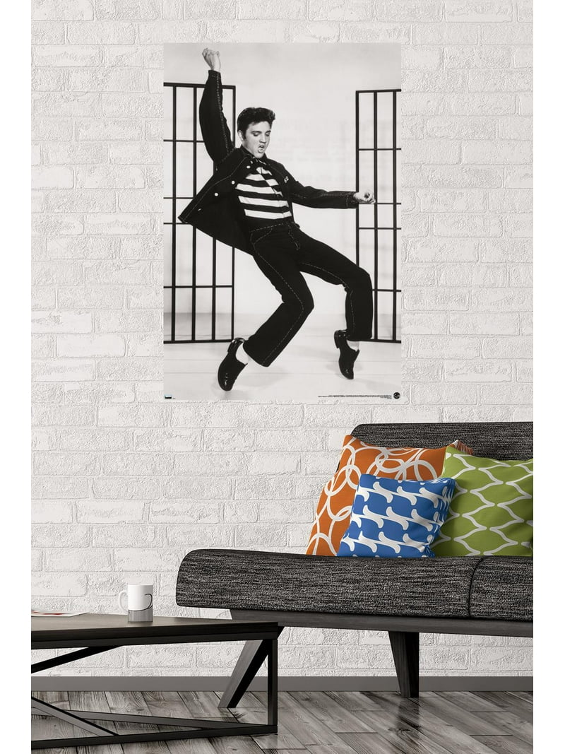 Elvis Presley - Jailhouse Rock Pose Wall Poster, 22.375