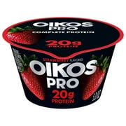 Oikos Pro 20g Protein, Strawberry Yogurt-Cultured Dairy Product, 5.3 oz