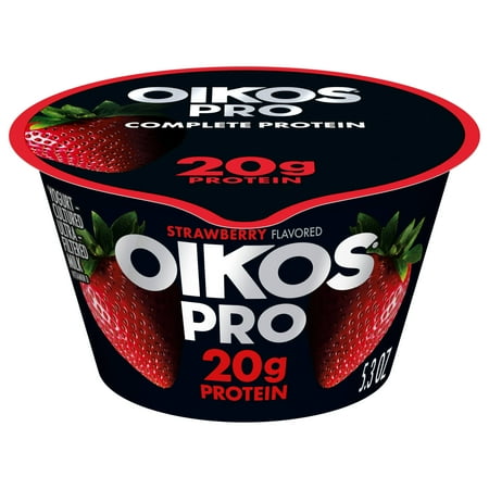 Oikos Pro 20g Protein, Strawberry Yogurt-Cultured Dairy Product, 5.3 oz