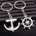 thumbnail image 5 of 1 Pair Keychain, Fashion Engraved Love Couple Key Ring Couple, 5 of 5