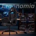 thumbnail image 2 of Silla Gamer BALAM RUSH FORCE SUPER Z5 Ergonomica Reclinable 180° 150Kg Reposabrazos 2D Piston Clase 4 Negro BR-940627, 2 of 6