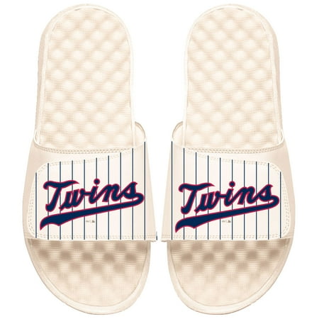 

Men s ISlide Cream Minnesota Twins Retro Slide Sandals
