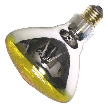Westinghouse Lighting 04409 Yellow Bug Flood Light Bulb,