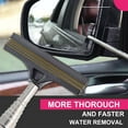 thumbnail image 3 of Feltree Retractable Car Rearview Mirror Wiper, Portable Extendable 38.6 Inch Multifunctional Wiper for Quick Water Removal and Clear View While Driving, 3 of 7