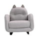 thumbnail image 3 of 1:12 Dollhouse Sofa DIY Accessories Grey and Blue for Window Displays Hugo none, 3 of 10