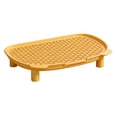 thumbnail image 1 of DimyFew Litter Box Ramp for Kitten and Elderly Cats Accessories Easy to Clean Hollow Yellow, 1 of 8