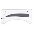 thumbnail image 1 of 8 Pairs Grooming Shaping Eyebrow Template Stickers Eyebrow Stencils Drawing Card, 1 of 3