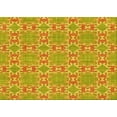 thumbnail image 1 of Ahgly Company Machine Washable Indoor Rectangle Transitional Deep Yellow Area Rugs, 2' x 4', 1 of 7
