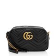 thumbnail image 1 of Pre-Owned Gucci Matelasse Leather GG Marmont Small Camera Bag, 1 of 11