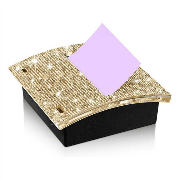 Rhinestone Self Stick Note Pad Holders 4 X Inches Memo Holder Dispenser Sticky Notes