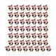 thumbnail image 2 of 50 tarjetas navideñas con forma de , tarjetas para sujetar dulces, para bodas, suministros para fiestas de cumpleaños infantiles, 2 of 9