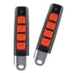 thumbnail image 4 of Control remoto de 4 teclas de plástico con código de clonación de 433 MHz para puerta de garaje (+) negro rojo, 4 of 9