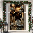 thumbnail image 4 of Happy New Year Decorations, Happy New Year Banner, 2025 Decorations New Years Door Cover, New Years Eve Decorations, 2026 New Year's Eve Door Banner for Front Porch, Eve Party Supplies C5, 4 of 9
