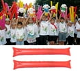thumbnail image 3 of Dytern Wedding 60pcs Thicken Inflatable Sticks Concert Noisemaker Cheering Sticks Birthday Wedding Party Boom Wand Sporting Events Bar Party Favors (Red), 3 of 10