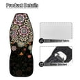 thumbnail image 5 of Yuyamidu Boho Mandala Flower Car Seat Covers Waterproof Auto Seat Cover Fashion Custom Auto Interior Accessories 2 Pcs Set, Easy to Install, 5 of 7