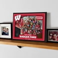 thumbnail image 2 of YouTheFan NCAA Wisconsin Badgers Purebred Fans Wall Art, 2 of 4