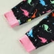 thumbnail image 2 of Gibobby Conjunto 2PCS niño Pantalones para niños pequeños Trajes Niñas Otoño animados Dinosaurio Impresiones Tops Pantalones Manga larga Ropa de invierno(Rosa, 5-6 Años), 2 of 5