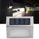 thumbnail image 3 of Material Abs Lámpara de Patio Solar Luces de Escalera Al Aire Libre, Luces Solares de Escalones, Pasos de Balcones de Cercas de Pared de Escaleras, 3 of 7