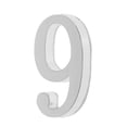 thumbnail image 4 of Número de Puerta de Metal, Número Moderno Cepillado Número de Bricolaje para licencia , Número de Hotel Número 9, 4 of 7
