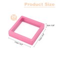 thumbnail image 2 of Uxcell 20 Pcs Caja de Almacenamiento para Uñas Postizas, Caja de Exhibición para Uñas, Organizador para Regalos de Joyería y Almacenamiento en el Hogar, Rojo Rosa, 2 of 6