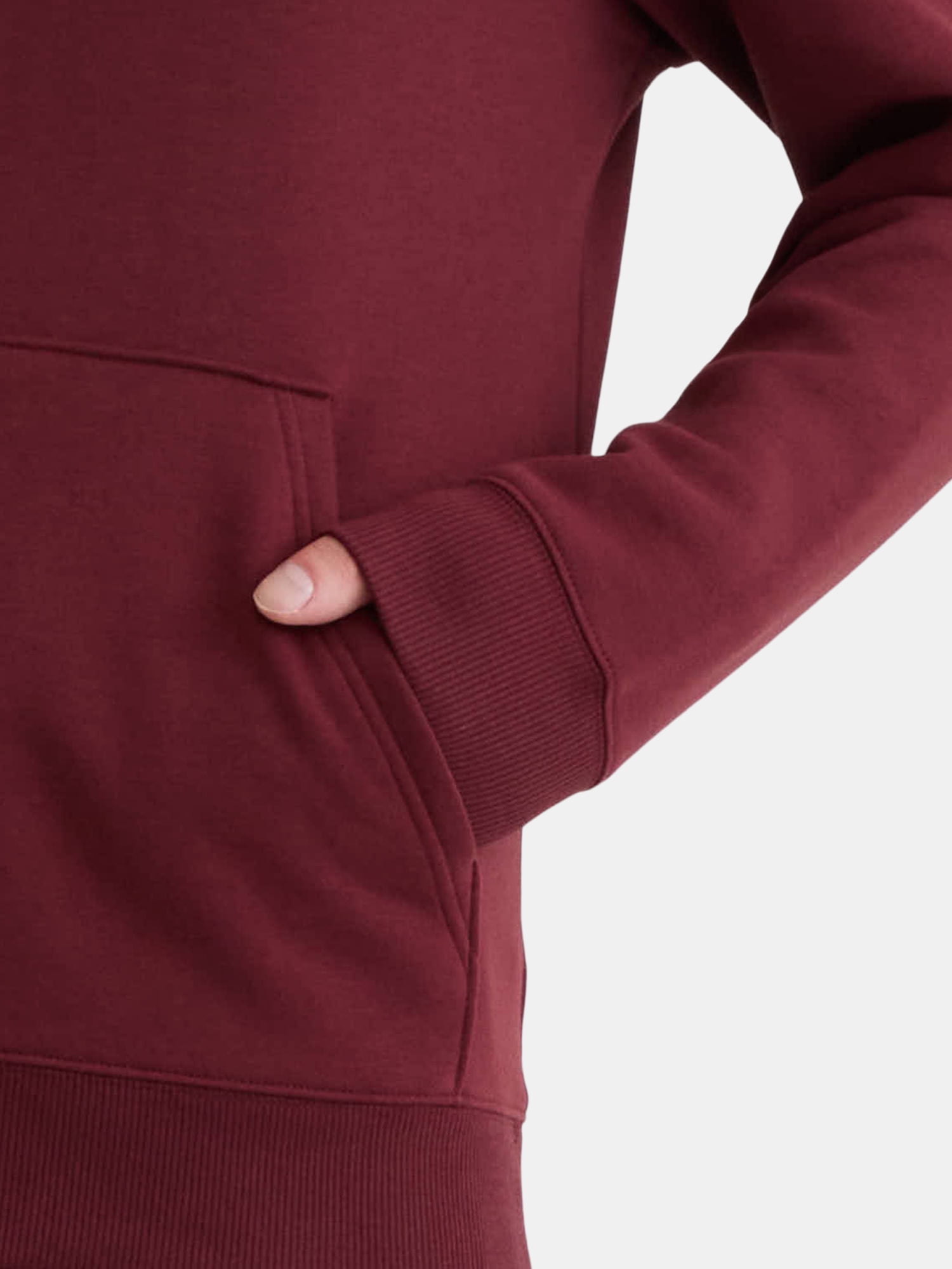 Athletic Works Men's and Big Men's Zip Up Fleece Hoodie Sweatshirt, Sizes S-5XLT